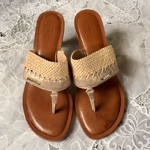 RESERVED! COACH Sandals!